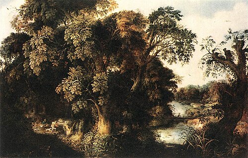Forest Scene, 1650, Alexander Keirincx