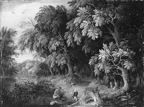 Wooded Landscape, 1617, Alexander Keirincx