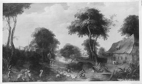 Dorflandschaft, 1626, Alexander Keirincx