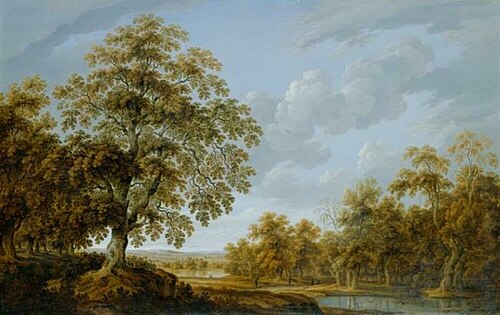 River landscape, 1626, Alexander Keirincx