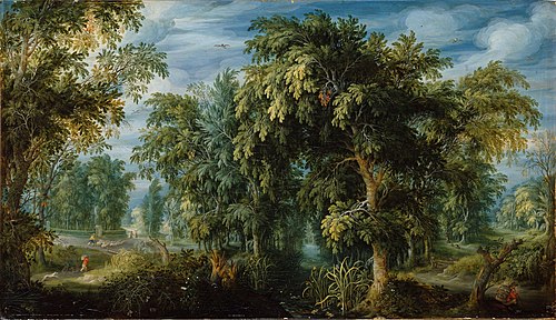 Forest landscape (1622), 1622, Alexander Keirincx