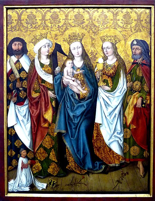 Madonna and Child, 1483, Michael Wolgemut