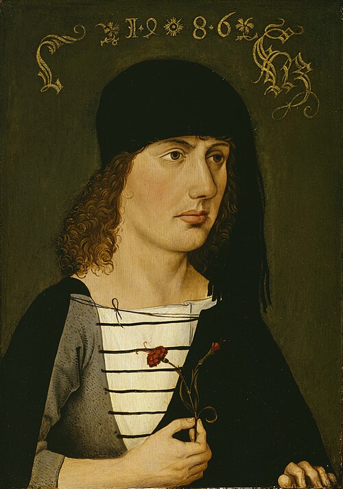 A Young Man, 1486, Michael Wolgemut