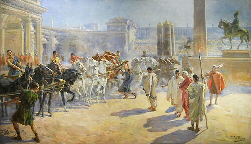 Alineación para la carrera, 1903, Ulpiano Checa