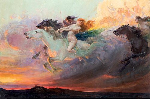 Crépuscule, 1912, Ulpiano Checa