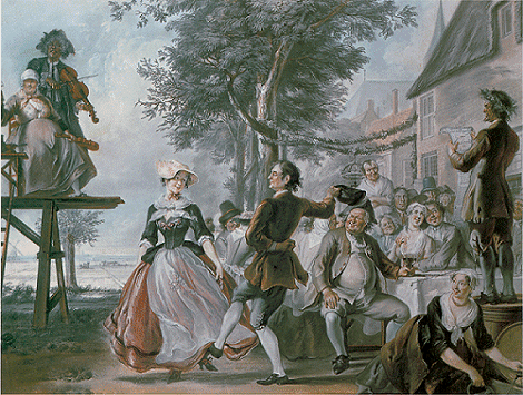 De bruiloft van Kloris en Roosje, , Cornelis Troost