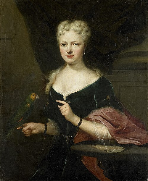 Portrait of Maria Magdalena Stavenisse, Wife of Jacob de Witte of Elkerzee, Councilor of Zierikzee, 1726, Cornelis Troost
