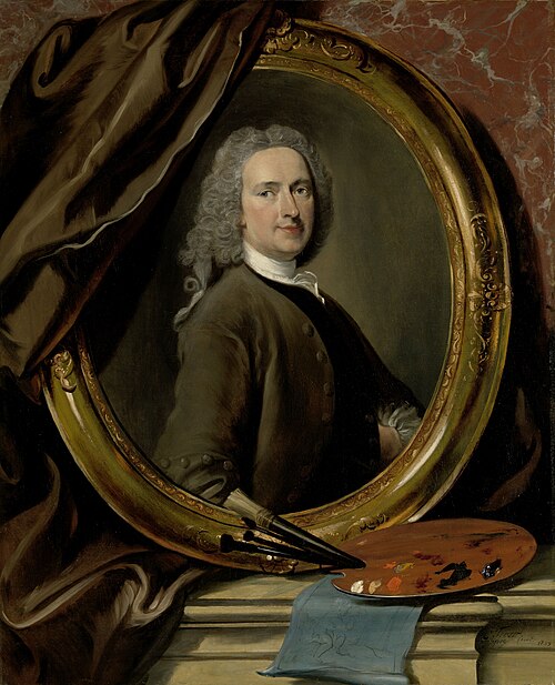 Self-portrait, 1739, Cornelis Troost
