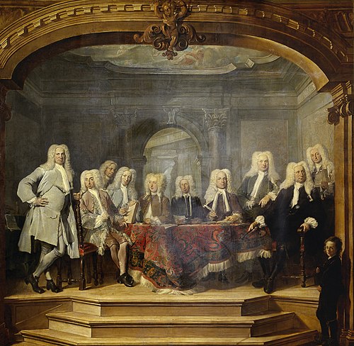 Regents of the Almshouse in 1729, 1729, Cornelis Troost