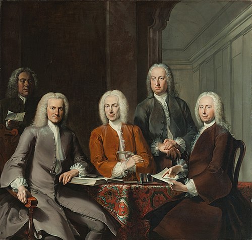 The Regents of the Oudezijds Huiszittenhuis, 1740, Cornelis Troost