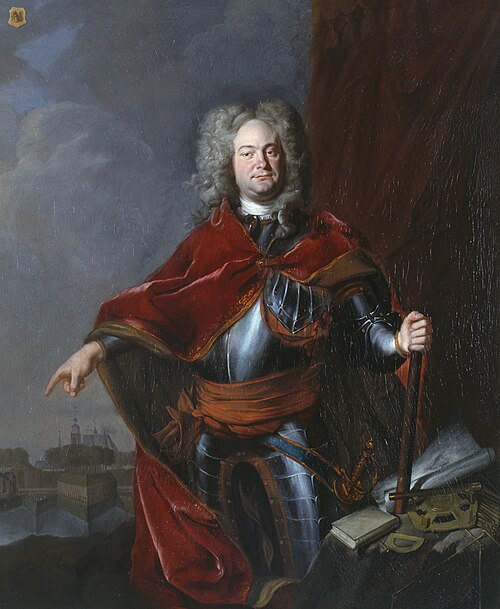 Portrait of Gerrit Sichterman ( -1730), 1726, Cornelis Troost