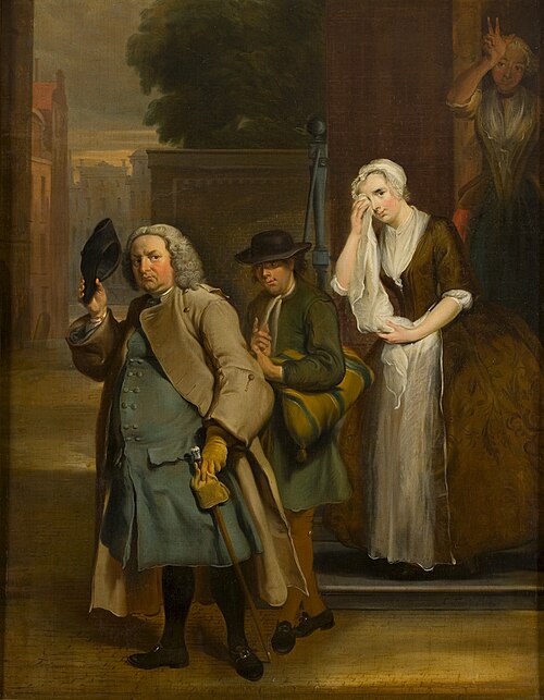 De ontdekte schijndeugd: de geveinsde droefheid van Geertruy, 1745, Cornelis Troost