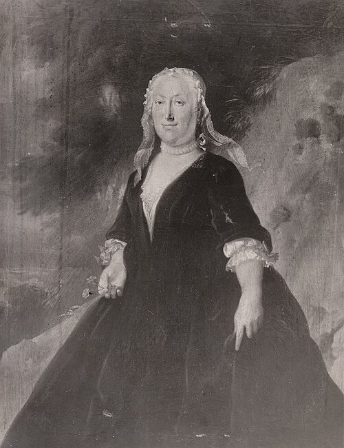 Anna Homout b. Horneman, 1740, Cornelis Troost