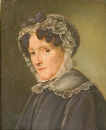 Portrait de la mère de l'artiste, Marie Bourdereau, veuve Proteau, 1850, Isabelle Pinson