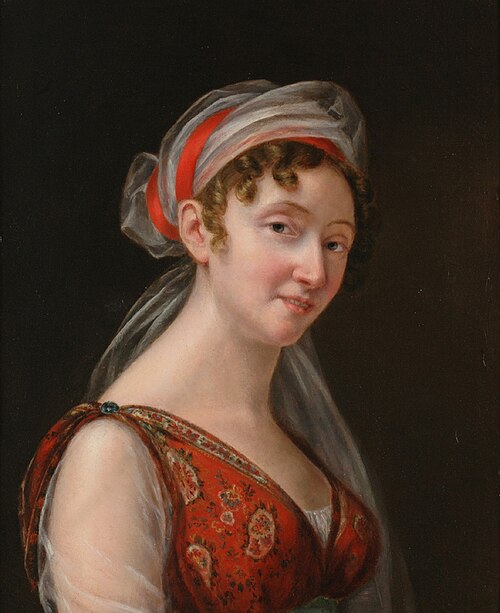 Autoportrait, 1823, Isabelle Pinson