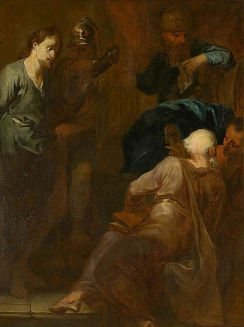 Christ before Caiaphas, 1705, Louis de Deyster