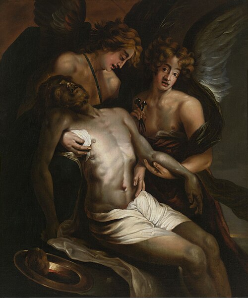 Angel pieta, 1651, Louis de Deyster
