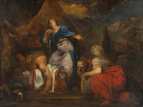 La Mort d'Holopherne, 1695, Louis de Deyster