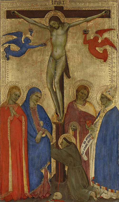 The Crucifixion, 1360, Giovanni da Milano