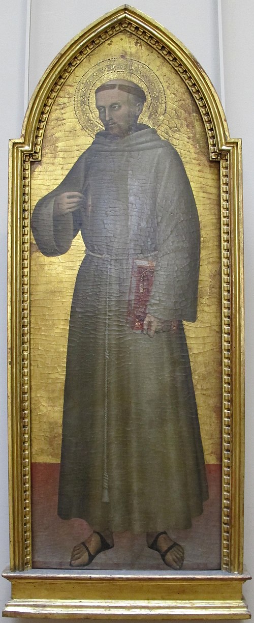 St. Francis of Assisi, 1360, Giovanni da Milano