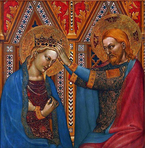 Coronation of the Virgin, 1360, Giovanni da Milano