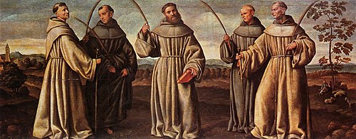 Franciscan Martyrs, 1524, Bernardino Licinio