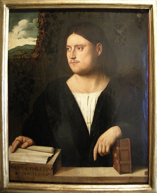 Male portrait, , Bernardino Licinio