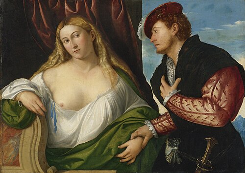 Woman Visited by her Lover, 1565, Bernardino Licinio