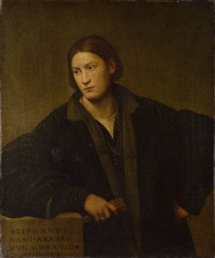 Portrait of Stefano Nani, 1528, Bernardino Licinio