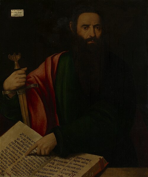 Saint Paul, 1534, Bernardino Licinio