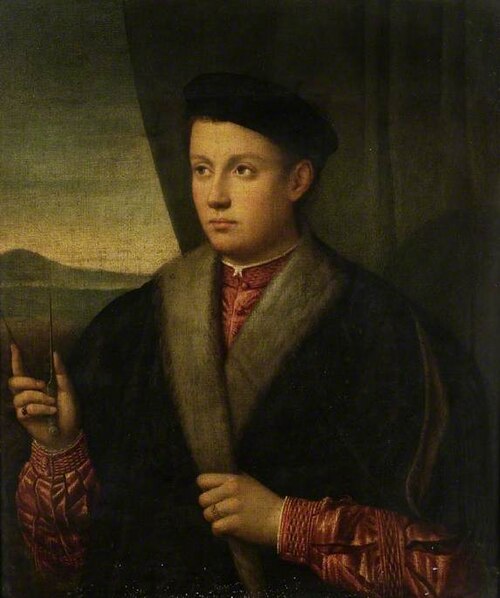 An unknown youth, 1540, Bernardino Licinio
