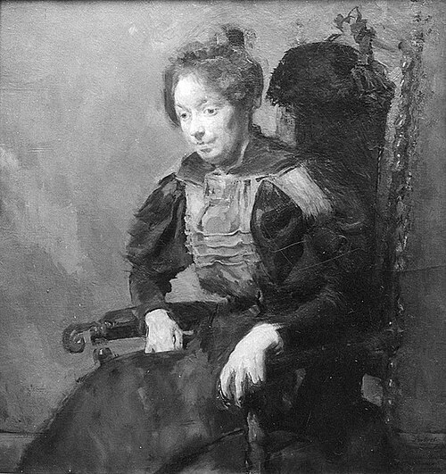 Mrs Nenna Janson Nagel, née Backer Lunde, 1896, Harriet Backer