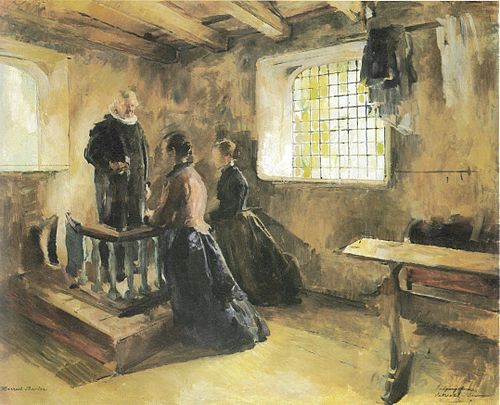 Purification after Childbirth, 1892, Harriet Backer
