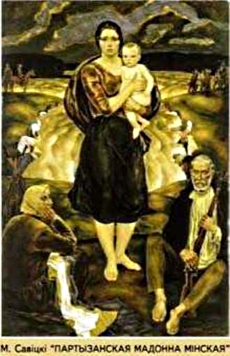 Partisan Madonna of Minsk, 1978, Mikhail Savitsky