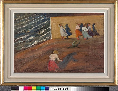 On the Shore, 1910, Hugo Simberg