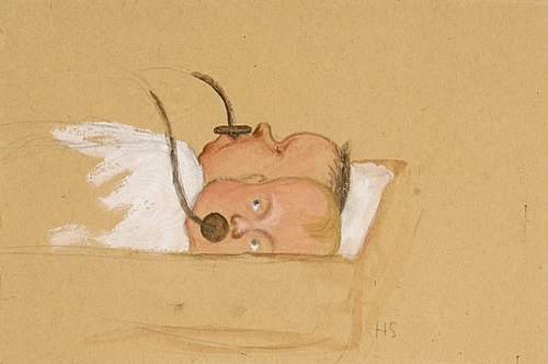 Kaksoset, 1896, Hugo Simberg