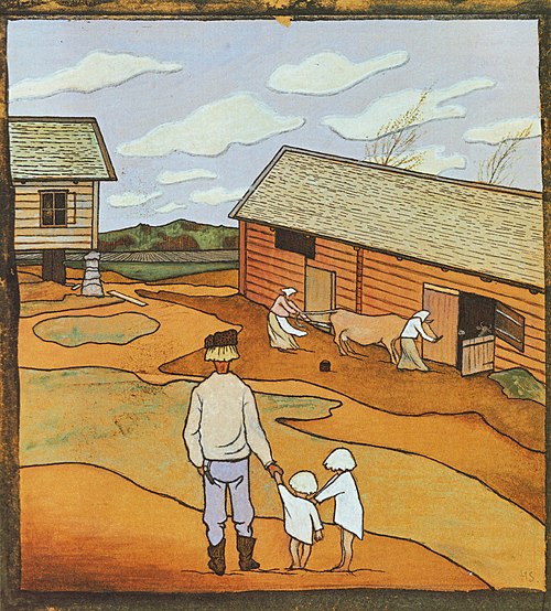 Spring Feeling, 1895, Hugo Simberg