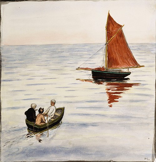 Travel Companions, 1901, Hugo Simberg