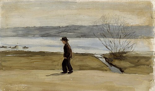 The Wounded Angel, Landscape Study, 1902, Hugo Simberg