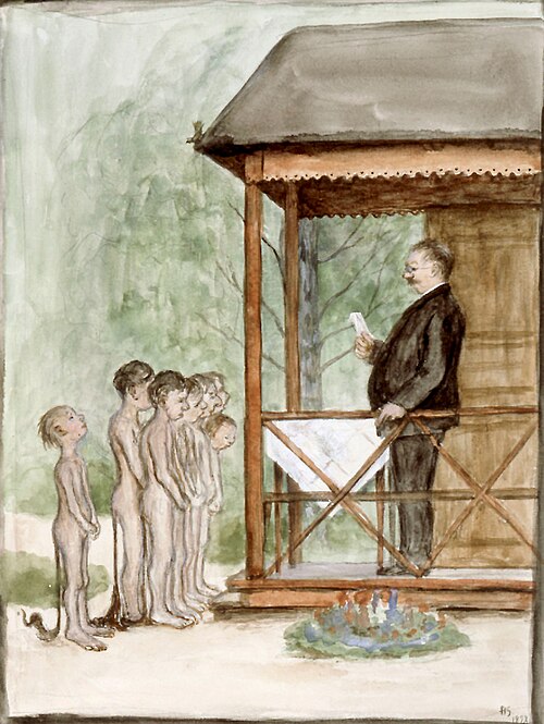Examination, 1897, Hugo Simberg