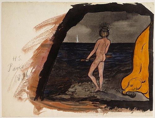 Fantasy, 1896, Hugo Simberg