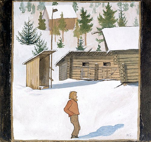 Winter, , Hugo Simberg