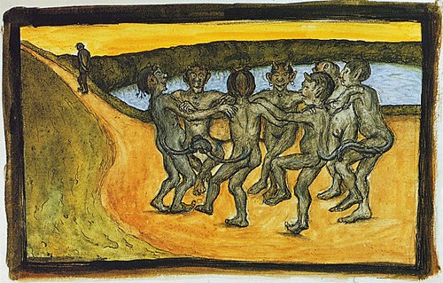Round Dance, 1898, Hugo Simberg