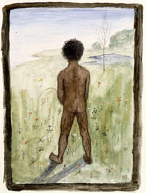 Black Boy on the Meadow, 1897, Hugo Simberg