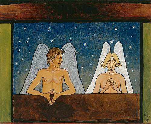 Devotion, 1895, Hugo Simberg