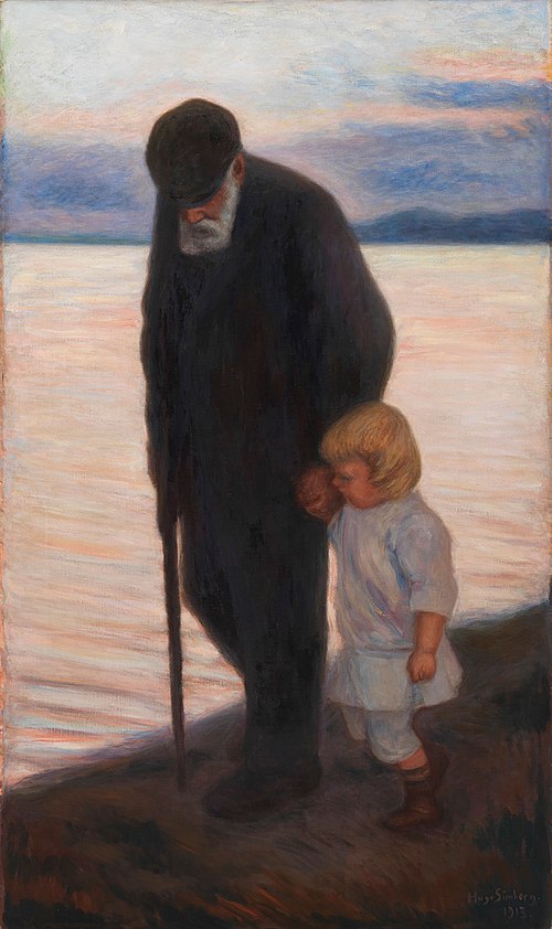 Towards the Evening, 1913, Hugo Simberg