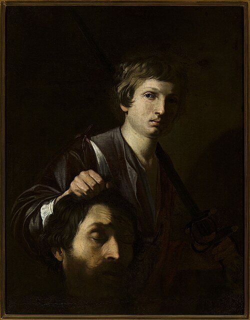 David with Goliath’s head, , Nicolas Tournier