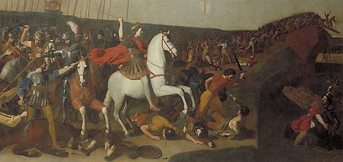 Bataille des roches rouges, 1600, Nicolas Tournier