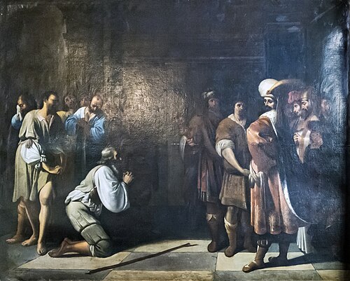 Judas prosterné devant Joseph, 1655, Nicolas Tournier
