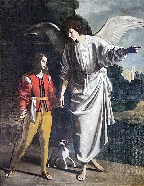 Tobie et l'ange, 1700, Nicolas Tournier